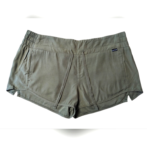 Hurley Shorts Olive Green M Beach Boardshort - Picture 1 of 4